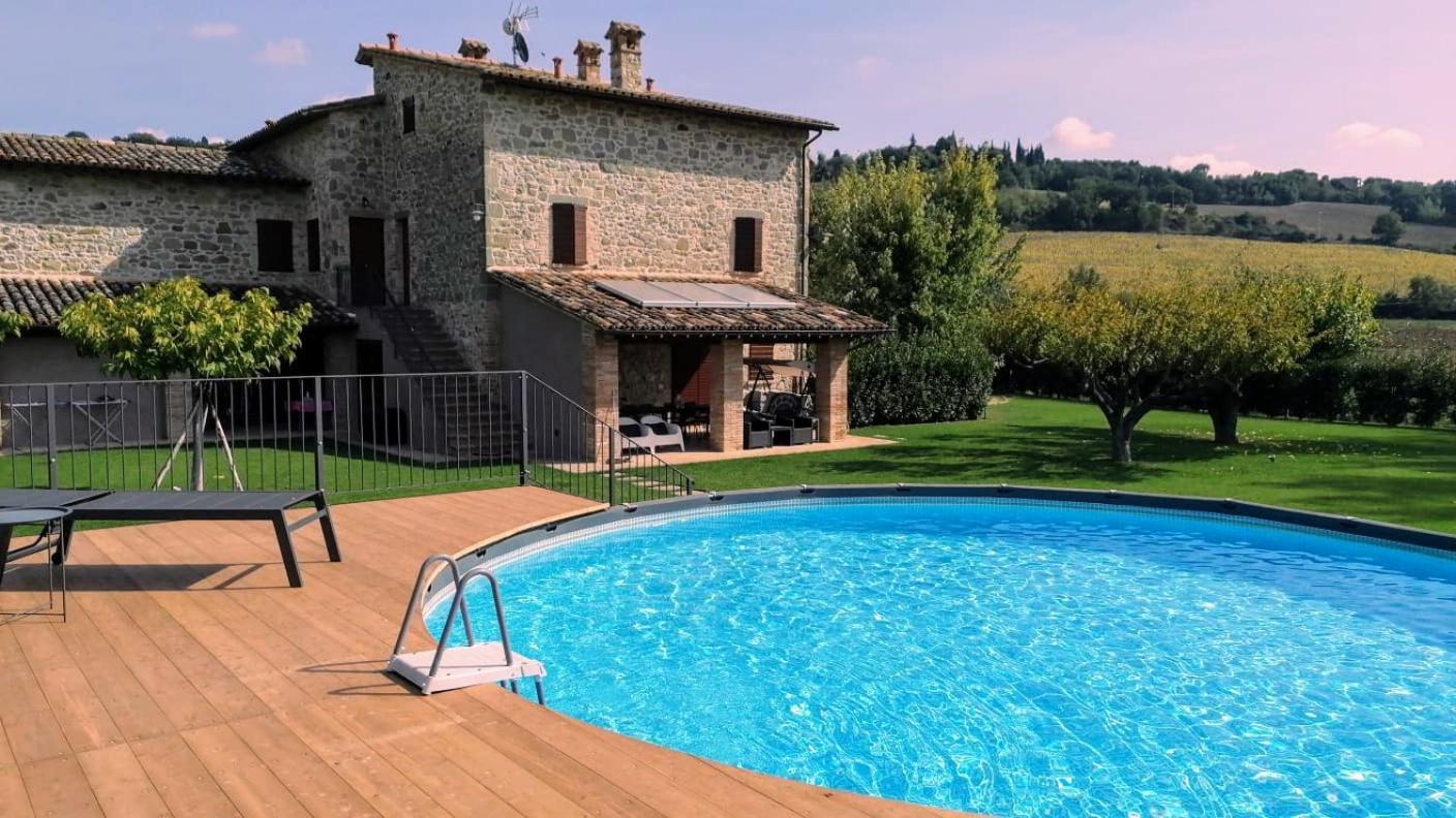 Agriturismo Villa Al Piano Todi Buitenkant foto