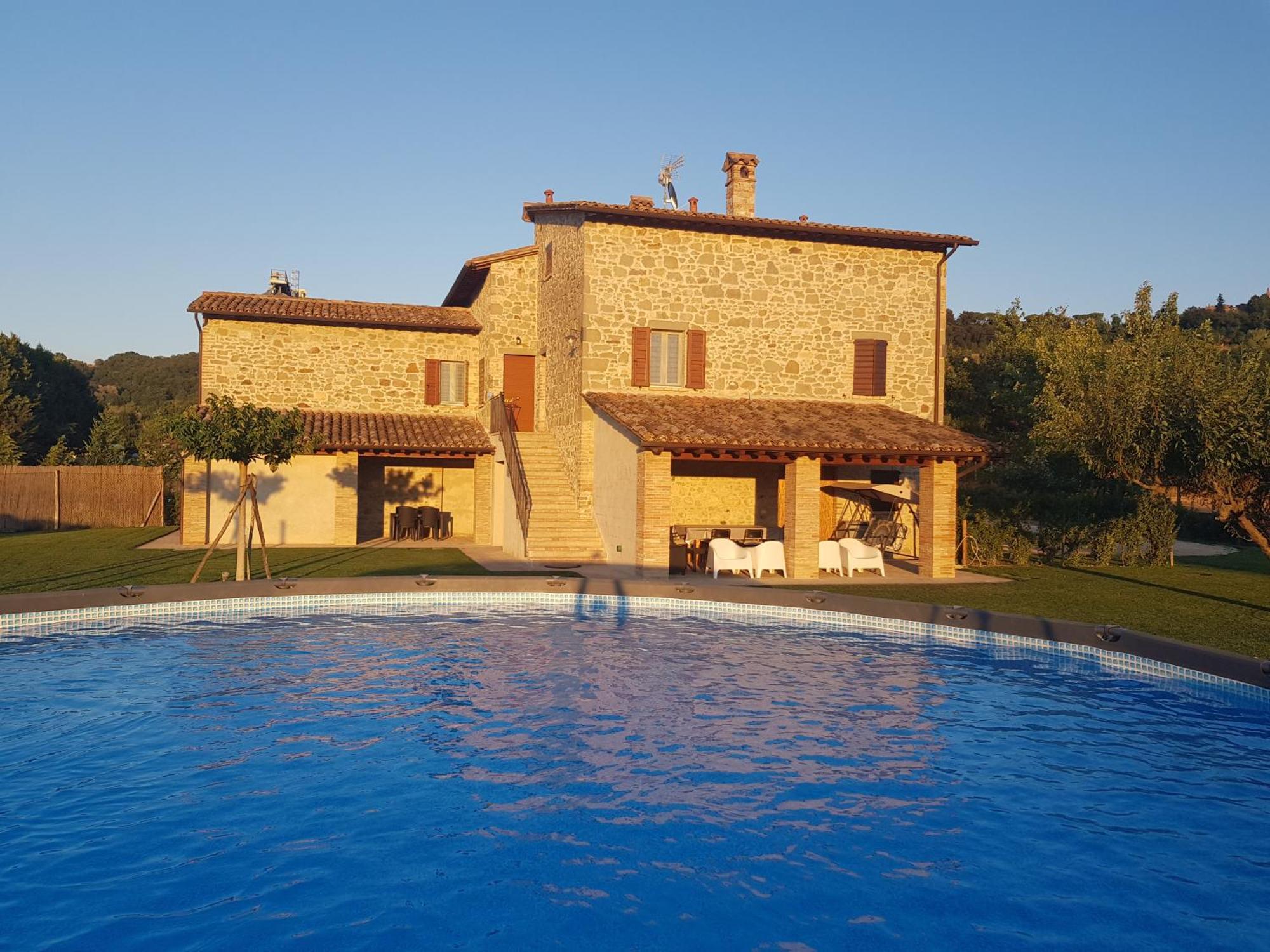 Agriturismo Villa Al Piano Todi Buitenkant foto